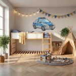 Zone de couchage inférieure NestUp Base pour lit IKEA KURA