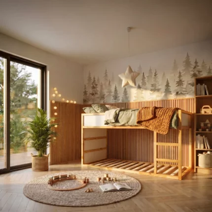 IKEA KURA Bed Lower Sleeping Area NestUp Base