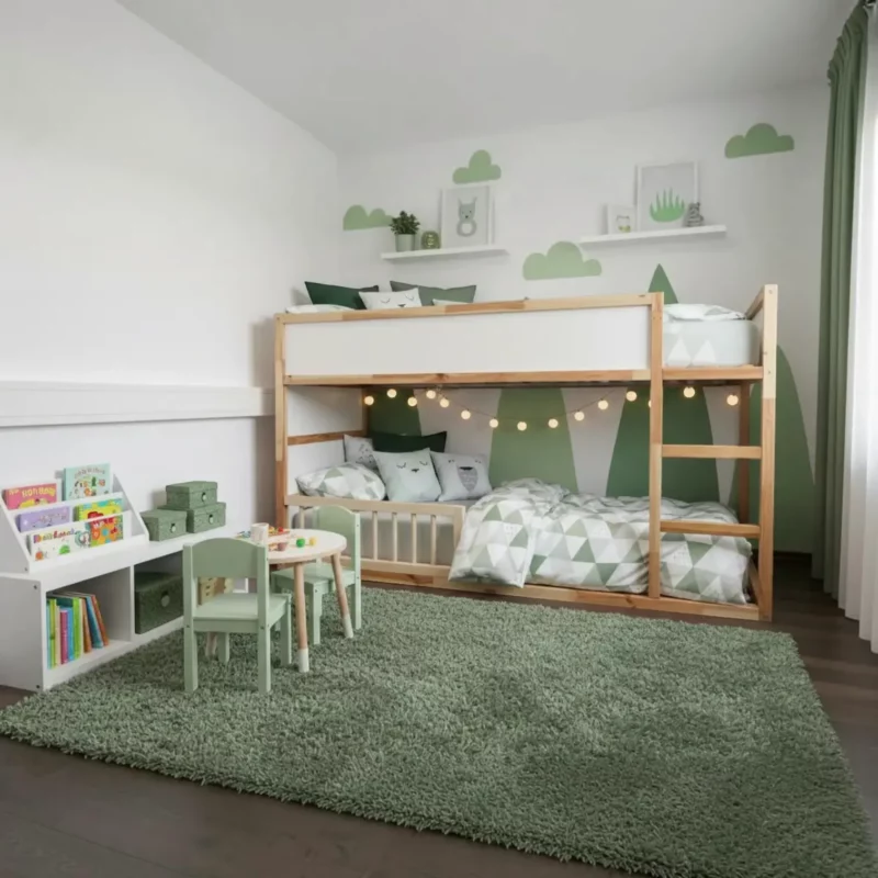 Barrière de sécurité inférieure ROLO 90 pour lit IKEA KURA
