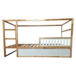 IKEA KURA Bed Lower Safety Rail VELO 90 in Wood and MDF