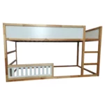IKEA KURA Bed Lower Safety Rail VELO 90 in Wood and MDF