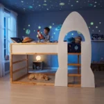 IKEA KURA Bed Rocket RAKETE Decorative Side Panel White