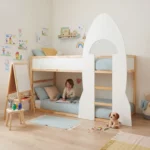 IKEA KURA Bed Rocket RAKETE Decorative Side Panel White