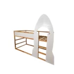 IKEA KURA Bed Rocket RAKETE Decorative Side Panel White