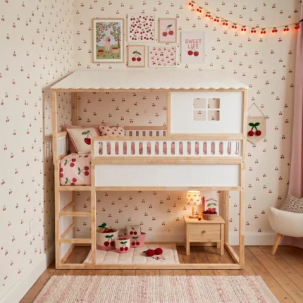 IKEA KURA House Bed with One Window Little Mountain Plus