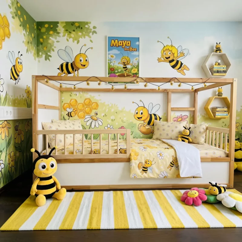 IKEA KURA Bed Safety Rails with Round Spindles ROLO DUO 90×90