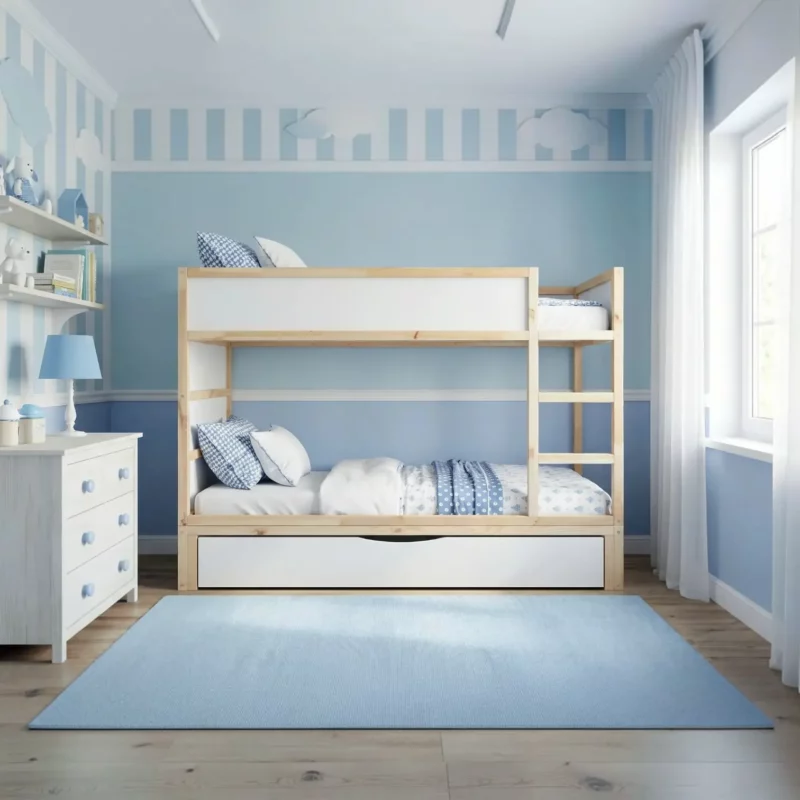 IKEA KURA Bed Storage Platform with XL Drawer NestUp Storage XL White Front