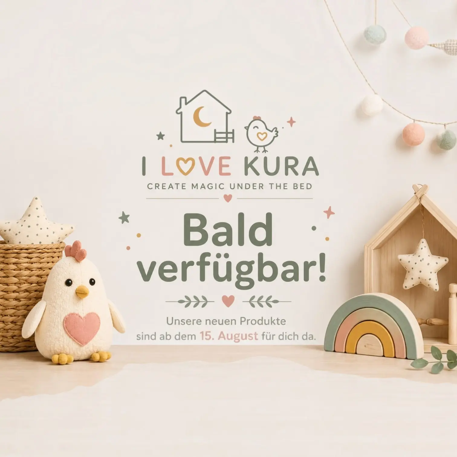 bald IKEA KURA Bed Fabric Canopy RAINBOW & SCANDINAVIAN CLIFF PLUS - Image 1