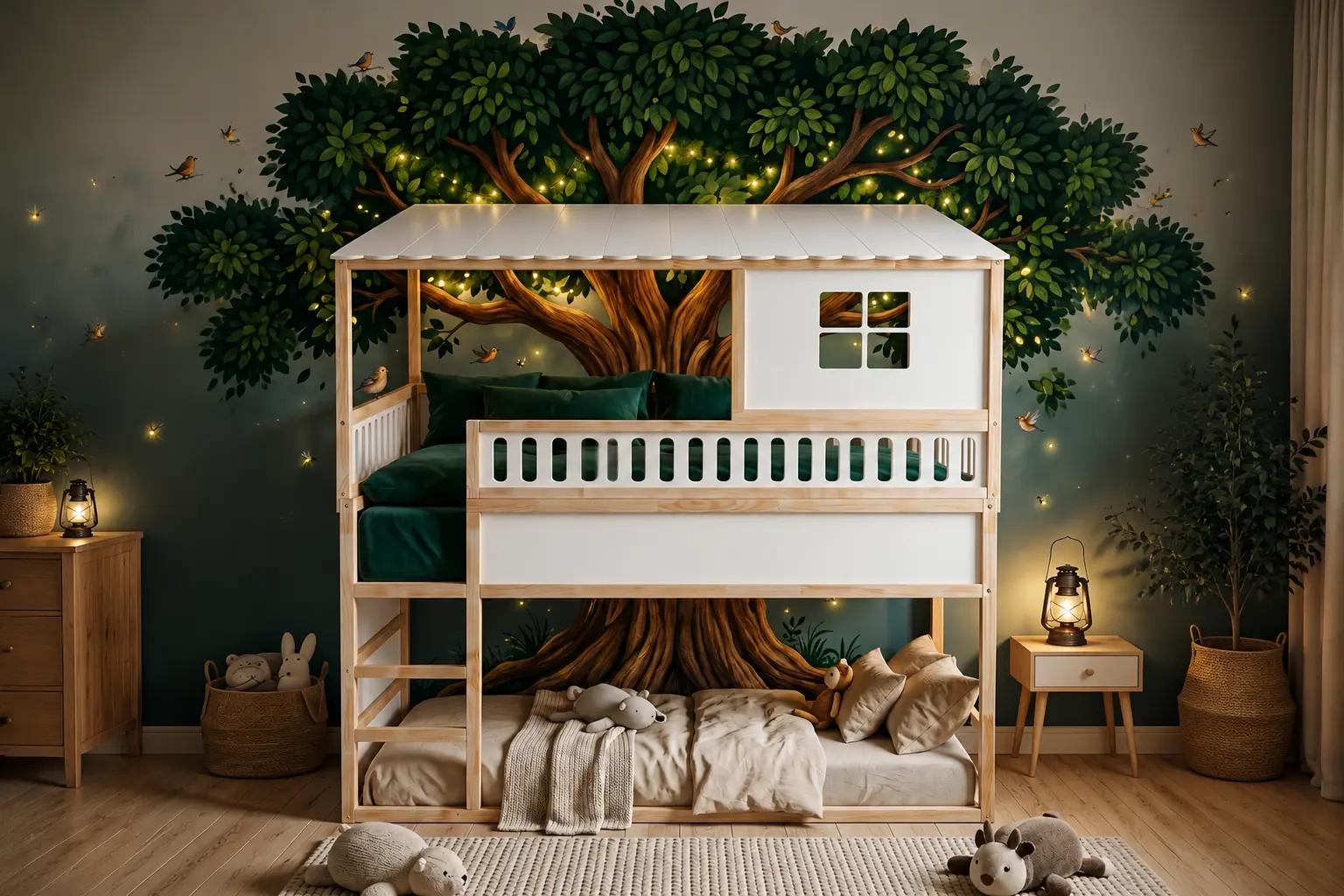 A Treehouse in the Children’s Room: How the IKEA KURA Bed Becomes a Place to Sleep and Play