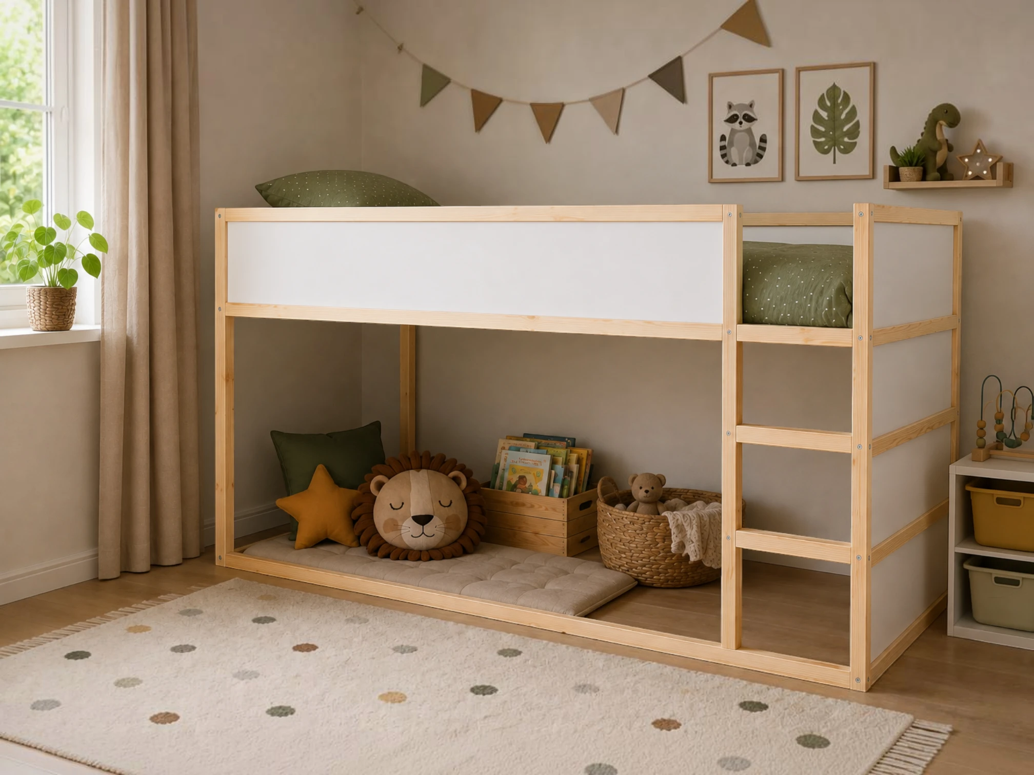 Quand un enfant peut-il dormir dans un lit mezzanine ? 7 points importants que les parents devraient vérifier d’abord