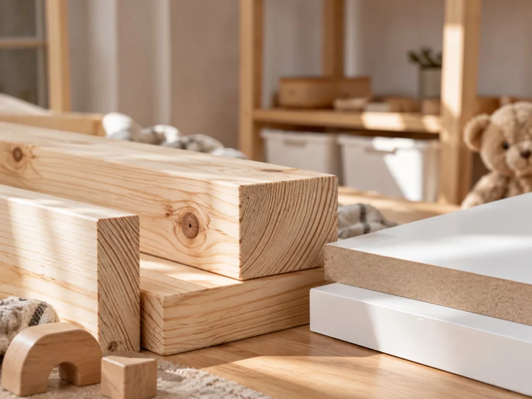 Creating a natural children’s room: What solid wood and natural really mean